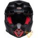 Capacete Bell Moto-10 Spherical Satin / Gloss Black / Red