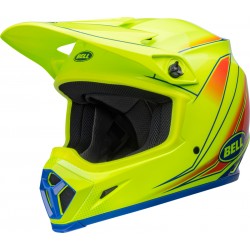 Capacete Bell Mx-9 Mips Zone Gloss Retina Sear