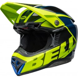 Capacete Bell Moto-10 Spherical Sliced Matte / Gloss Retina / Blue