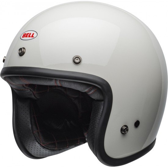Capacete Bell Custom 500 Gloss Vintage White Capacete Bell Custom 500 Gloss Vintage White