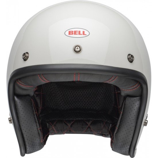 Capacete Bell Custom 500 Gloss Vintage White Capacete Bell Custom 500 Gloss Vintage White