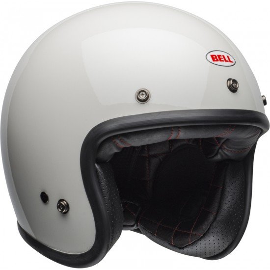 Capacete Bell Custom 500 Gloss Vintage White Capacete Bell Custom 500 Gloss Vintage White
