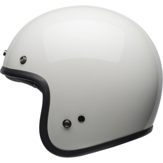Capacete Bell Custom 500 Gloss Vintage White Capacete Bell Custom 500 Gloss Vintage White