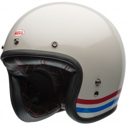 Capacete Bell Custom 500 Stripes Pearl