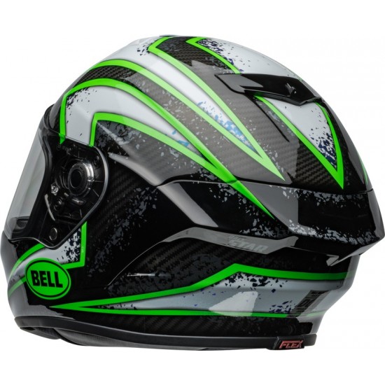 Capacete Bell Race Star DLX Flex Xenon Gloss Black / Kryptonite