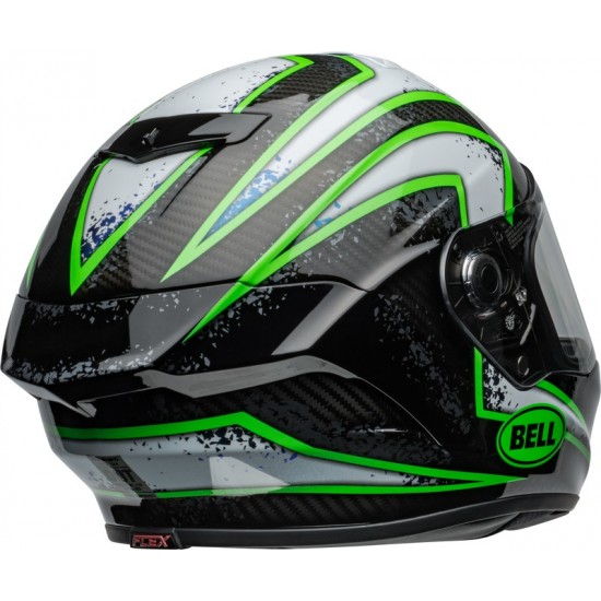 Capacete Bell Race Star DLX Flex Xenon Gloss Black / Kryptonite