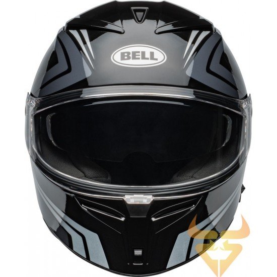 Capacete Bell Lithium Jetstream Gloss Black / Silver Capacete Bell Lithium Jetstream Gloss Black / Silver
