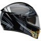 Capacete Bell Lithium Jetstream Gloss Black / Silver Capacete Bell Lithium Jetstream Gloss Black / Silver