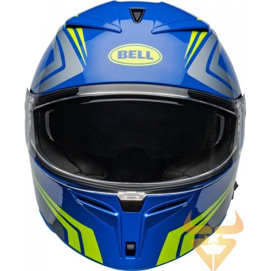 Capacete Bell Lithium Jetstream Gloss Blue / Retina Capacete Bell Lithium Jetstream Gloss Blue / Retina
