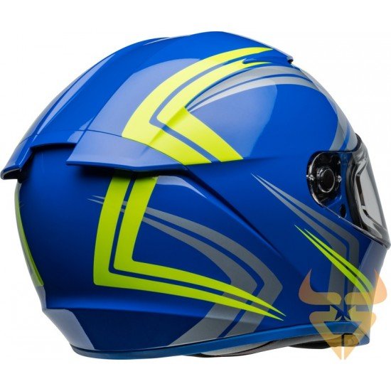 Capacete Bell Lithium Jetstream Gloss Blue / Retina Capacete Bell Lithium Jetstream Gloss Blue / Retina
