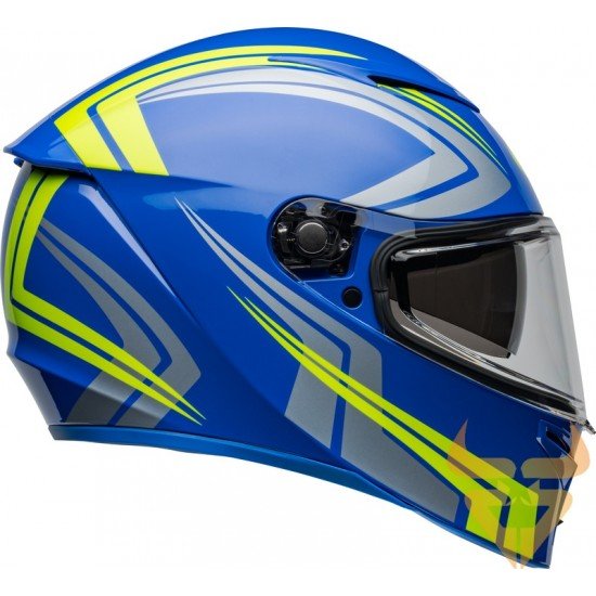 Capacete Bell Lithium Jetstream Gloss Blue / Retina Capacete Bell Lithium Jetstream Gloss Blue / Retina