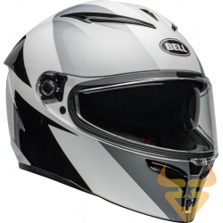 Capacete Bell Lithium Shear Gloss Silver / White