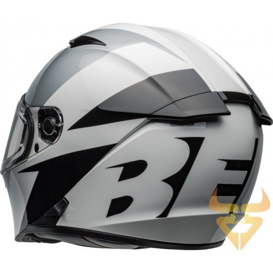 Capacete Bell Lithium Shear Gloss Silver / White Capacete Bell Lithium Shear Gloss Silver / White