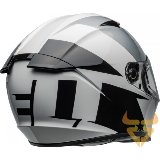 Capacete Bell Lithium Shear Gloss Silver / White Capacete Bell Lithium Shear Gloss Silver / White