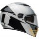 Capacete Bell Lithium Shear Gloss Silver / White Capacete Bell Lithium Shear Gloss Silver / White