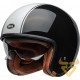 Capacete Bell TX501 Rally Gloss Black / White Capacete Bell TX501 Rally Gloss Black / White