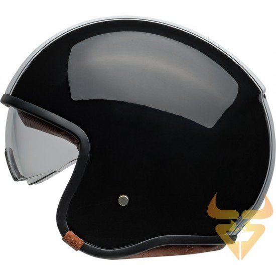 Capacete Bell TX501 Rally Gloss Black / White Capacete Bell TX501 Rally Gloss Black / White