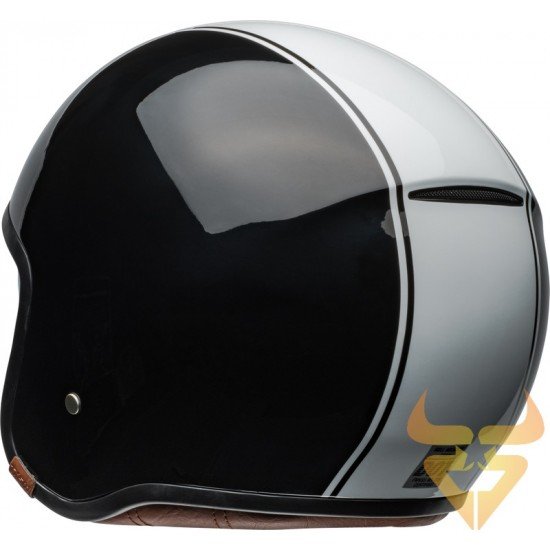 Capacete Bell TX501 Rally Gloss Black / White Capacete Bell TX501 Rally Gloss Black / White
