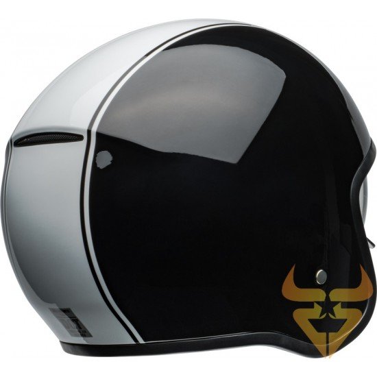 Capacete Bell TX501 Rally Gloss Black / White Capacete Bell TX501 Rally Gloss Black / White