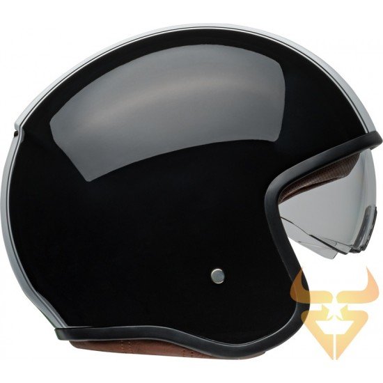 Capacete Bell TX501 Rally Gloss Black / White Capacete Bell TX501 Rally Gloss Black / White