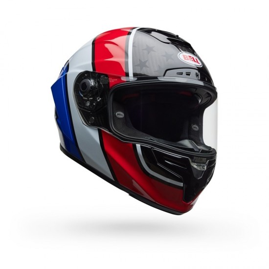 Capacete Bell Race Star DLX Flex RSD Old Glory Gloss Capacete Bell Race Star DLX Flex RSD Old Glory Gloss