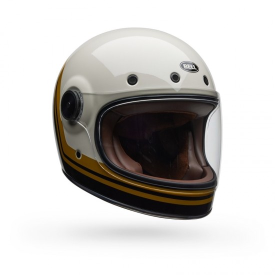 Capacete Bell Bullitt GT Wander Gloss Vintage White / Black Capacete Bell Bullitt GT Wander Gloss Vintage White / Black