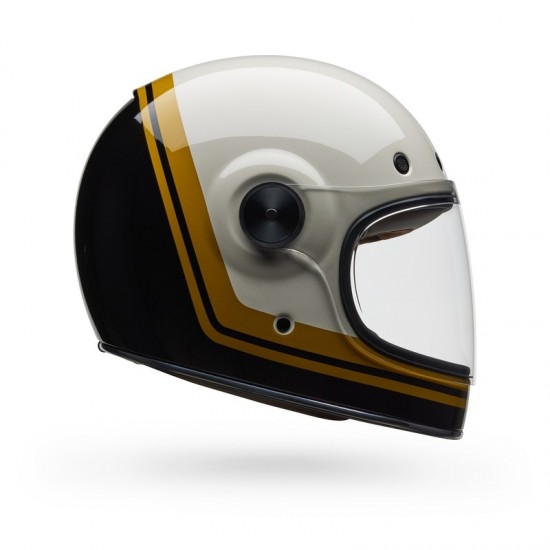 Capacete Bell Bullitt GT Wander Gloss Vintage White / Black Capacete Bell Bullitt GT Wander Gloss Vintage White / Black