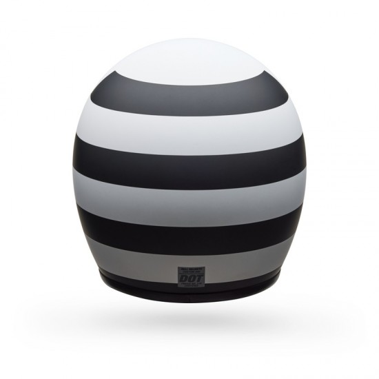 Capacete Bell Custom 500 Parlor Matte Black / White