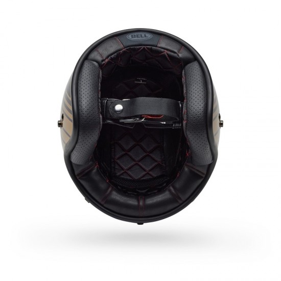 Capacete Bell Custom 500 Edge Gloss Brown / Gold Capacete Bell Custom 500 Edge Gloss Brown / Gold