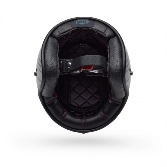 Capacete Bell Custom 500 Edge Gloss Metallic Black / Gray Capacete Bell Custom 500 Edge Gloss Metallic Black / Gray