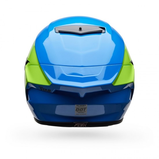 Capacete Bell Race Star DLX Flex Corsa Blue / Flo Capacete Bell Race Star DLX Flex Corsa Blue / Flo