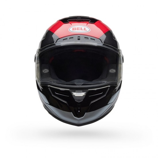 Capacete Bell Race Star DLX Flex Corsa Red / White Capacete Bell Race Star DLX Flex Corsa Red / White