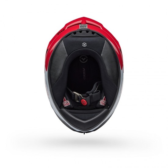 Capacete Bell Race Star DLX Flex Corsa Red / White Capacete Bell Race Star DLX Flex Corsa Red / White