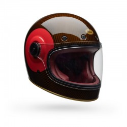 Capacete Bell Bullitt GT Carbon TT Gloss Red / Gold