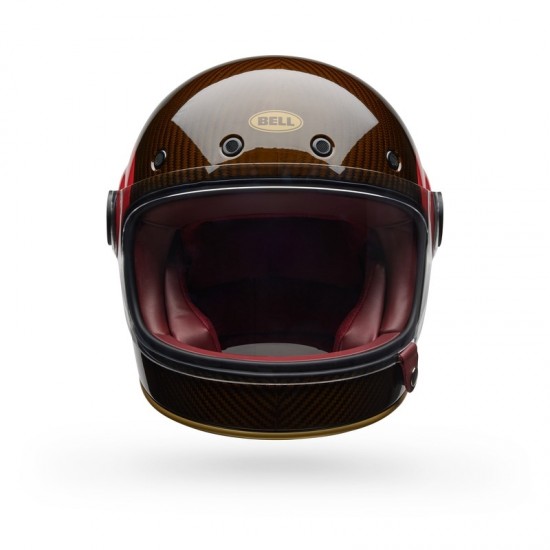 Capacete Bell Bullitt GT Carbon TT Gloss Red / Gold