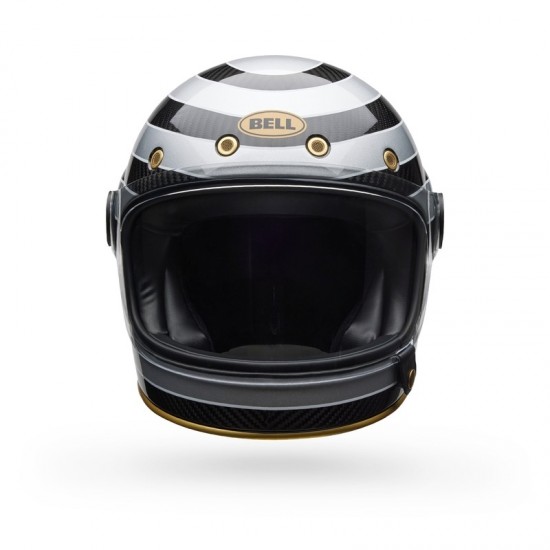 Capacete Bell Bullitt GT Carbon RSD Temple Gloss Black / Silver Capacete Bell Bullitt GT Carbon RSD Temple Gloss Black / Silver