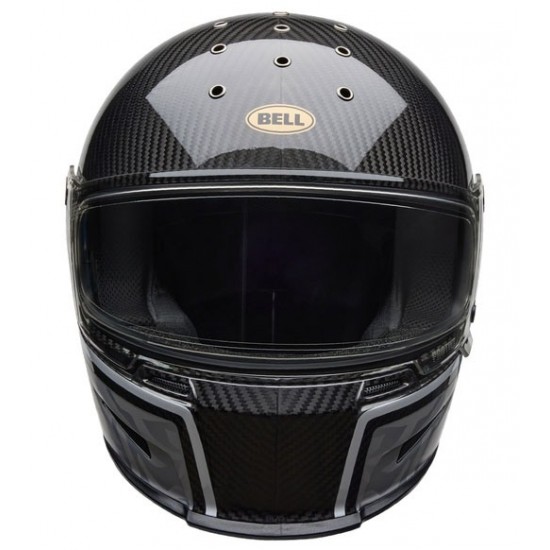 Capacete Bell Eliminator Carbon RSD Journey Satin / Gloss Black / Gray