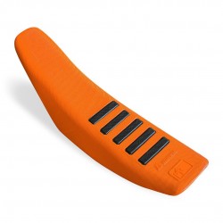 Capa de Banco Biker Universal Vulcanizada Orange / Black