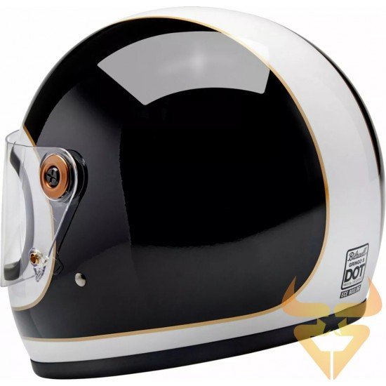 Capacete BILTWELL Gringo SV Black / White Capacete BILTWELL Gringo SV Black / White