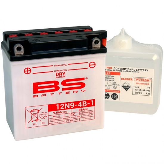 Bateria Bs Battery 12N9-4B-1 Bateria Bs Battery 12N9-4B-1