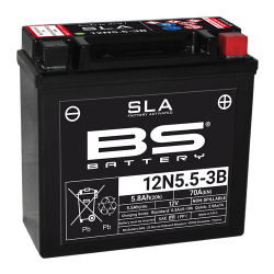 Bateria Bs Battery 12n5.5-3b Sla