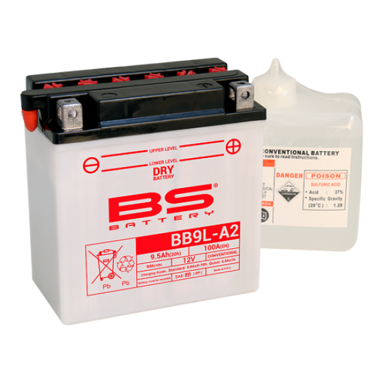 Bateria Bs Battery BB9L-A2 Bateria Bs Battery BB9L-A2