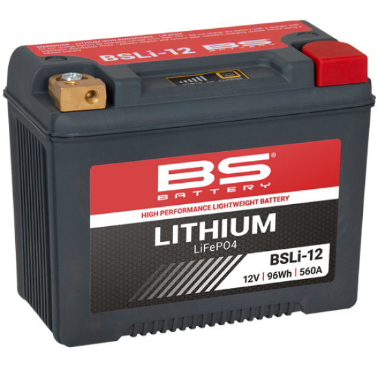 Bateria BSBattery Bsli-12 Litio Ativadas de Fábrica. Bateria BSBattery Bsli-12 Litio Ativadas de Fábrica.