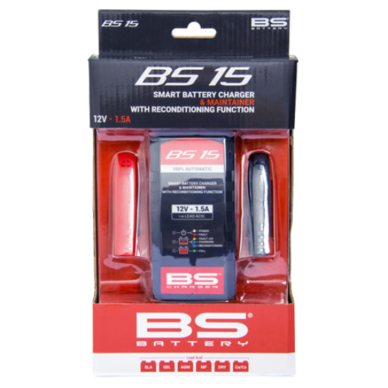 Carregador Baterias Bs Bs15 12v 1500ma