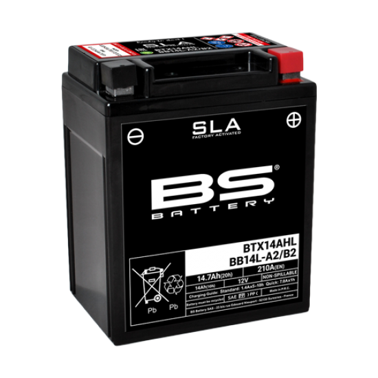 Bateria Bs Battery Bb14l-a2 Sla