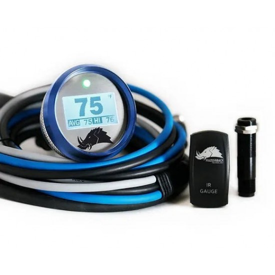 Medidor de Temperatura de Correia Infravermelho Regulável Razorback