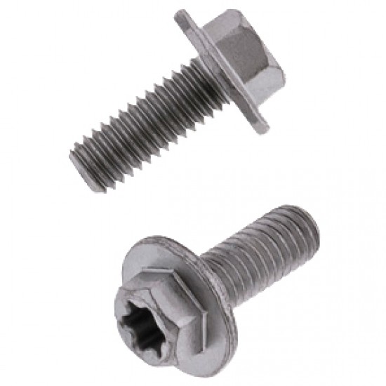 Parafuso Sextavado & Torx c / Flange Grande (10 / un) BOLT MOTORCYCLE HARDWARE