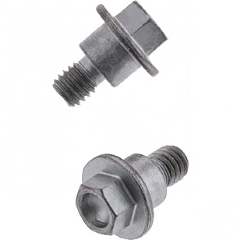 Parafuso Sextavado C / Flange E Casquilho 6X1.0X12Mm (10 / Un) Bolt ...