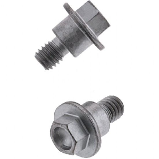 Parafuso Sextavado c / Flange e Casquilho 6X1.0X12mm (10 / un) BOLT MOTORCYCLE HARDWARE
