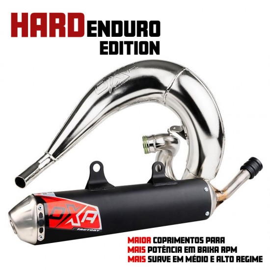 Escape Completo OXA c/ Panela Cromada Ø30 HARD ENDURO OXA Factory Rieju